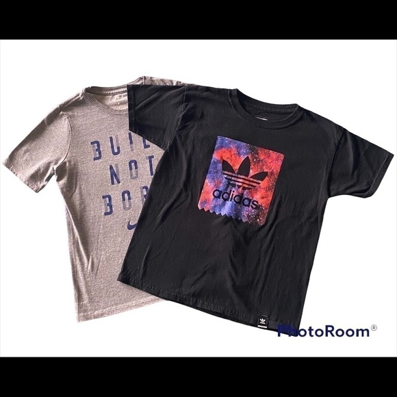BOYS BUNGLE-NIKE & ADIDAS T SHIRTS - Picture 1 of 9